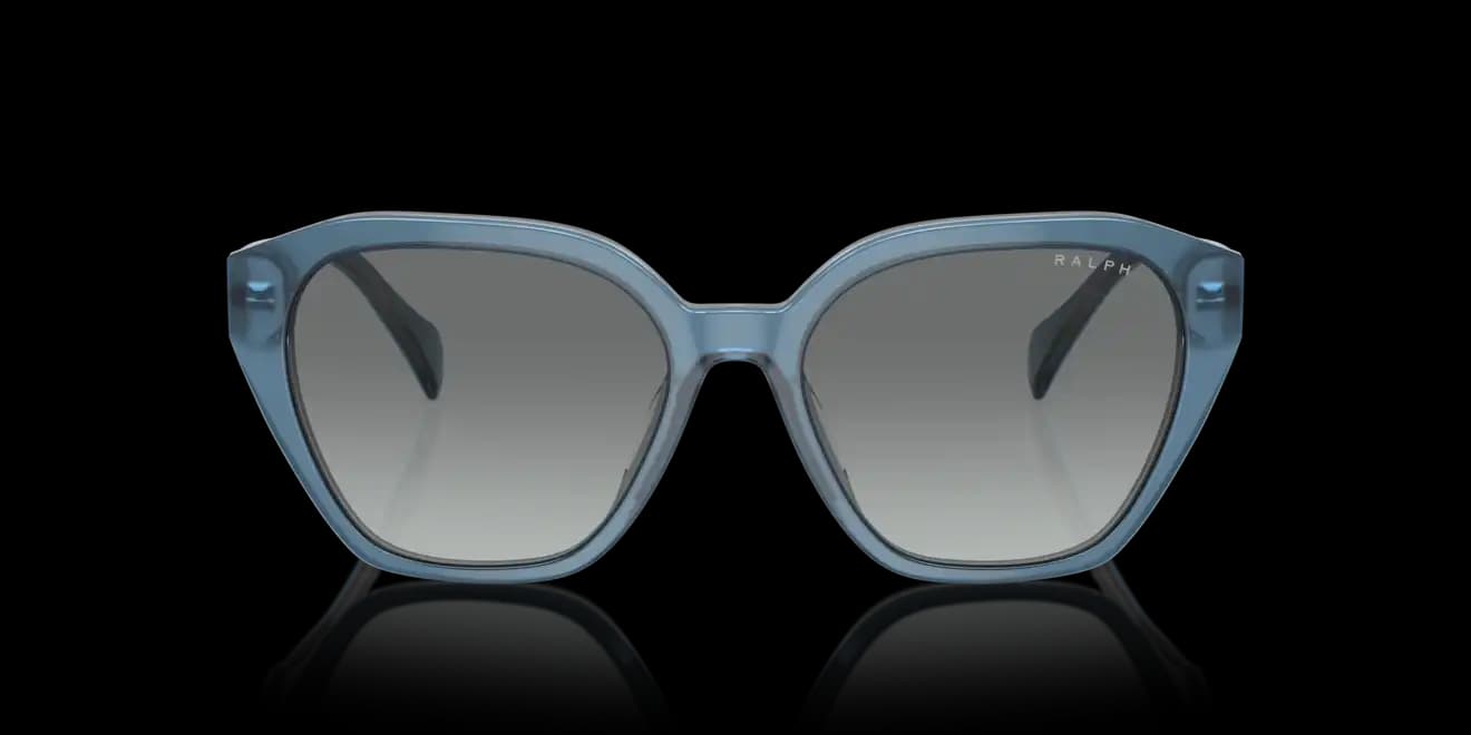 606811 - SHINY BLUE ON MILKY GREY